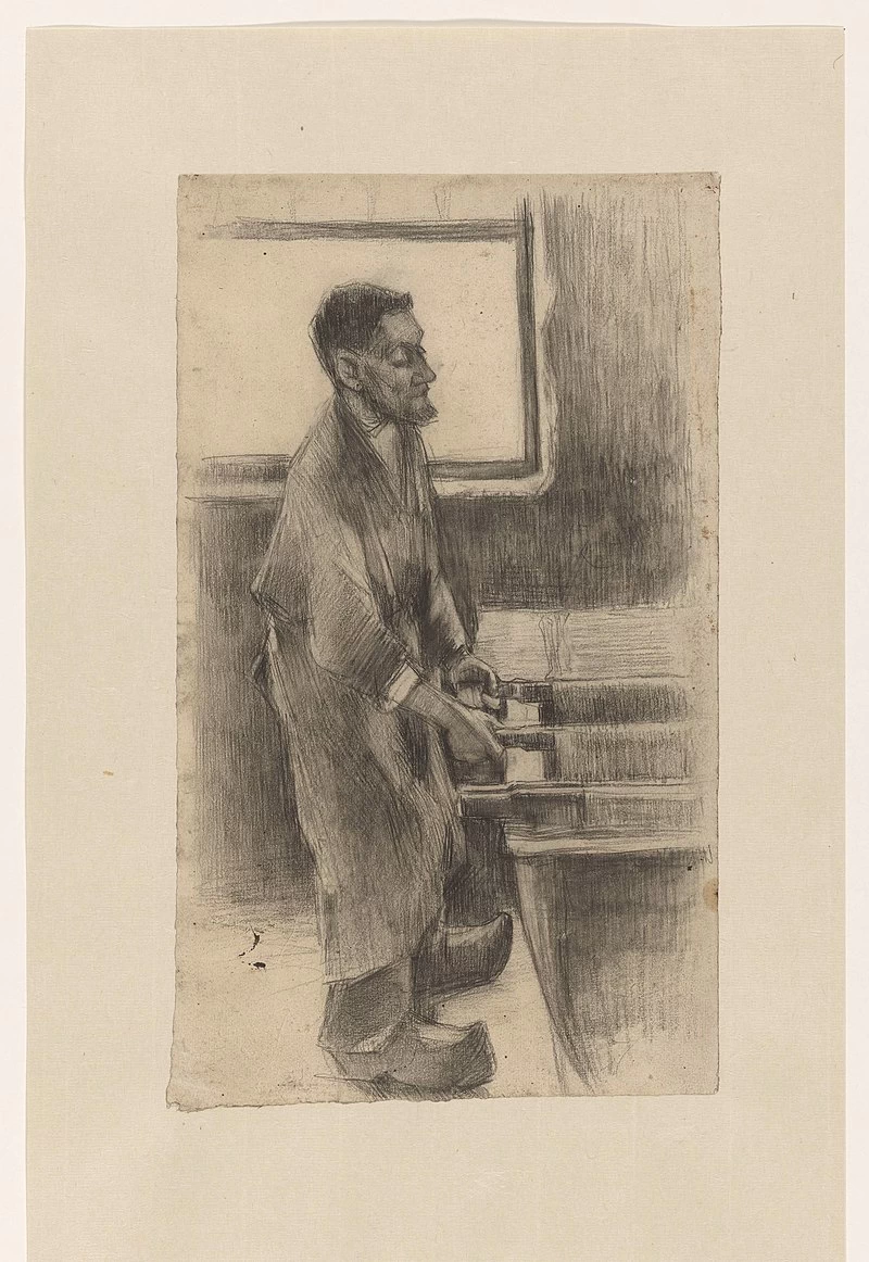 Operaio nella tintoria del cotone - Rijksmuseum Amsterdam